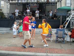 Scene from the West Virginia Italian Heritage Festival